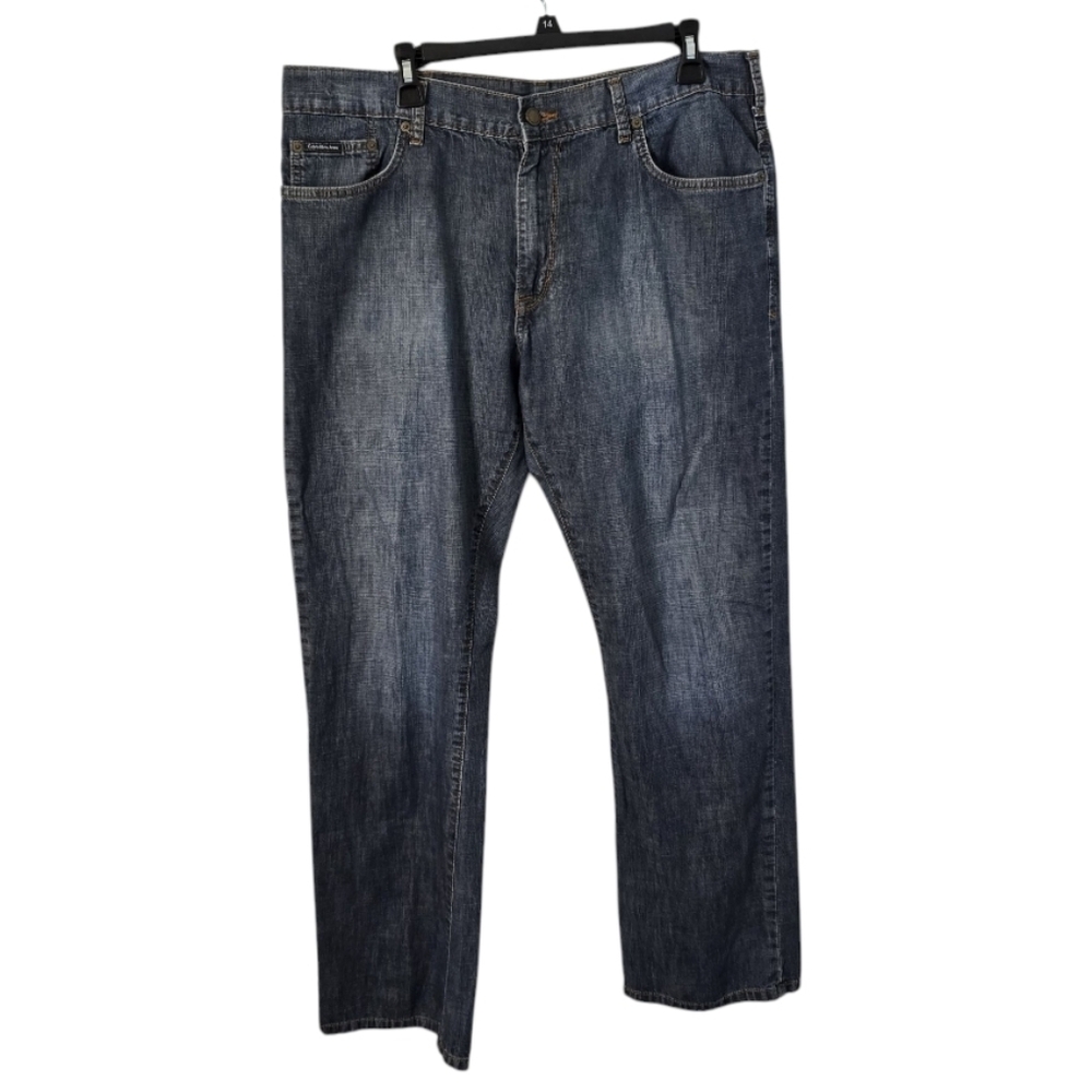 Calvin Klein Bootcut Jeans Size 36 Blue Denim *